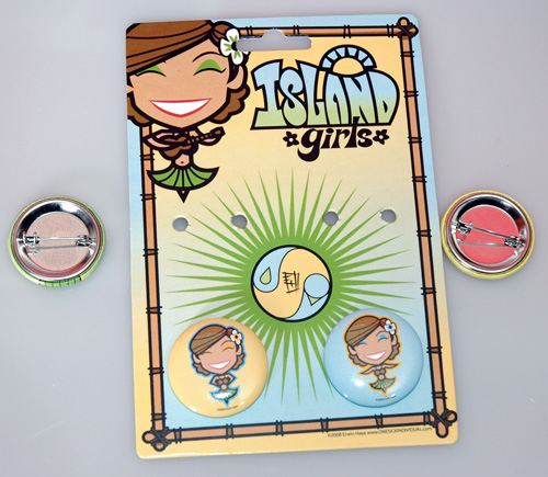 Island Girl - Button Packs
