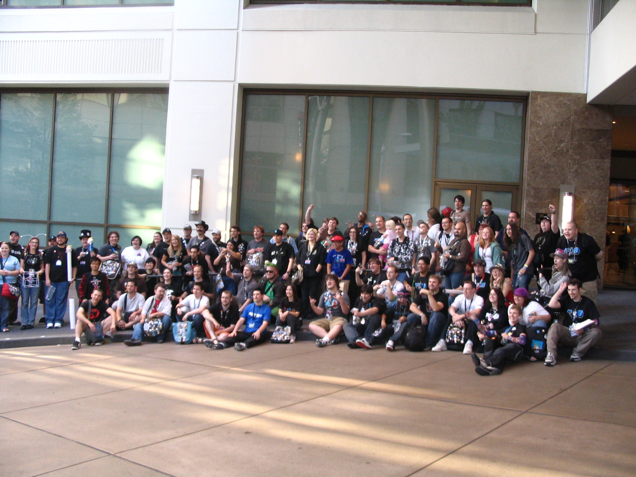 PAX '08 Buttoneers group shot