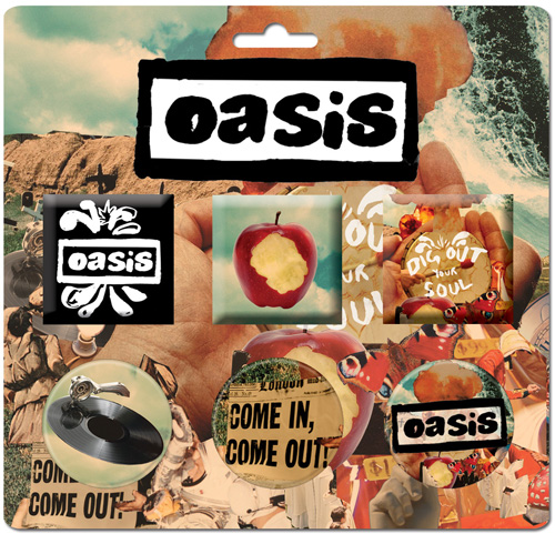 Oasis 6 Button Pack
