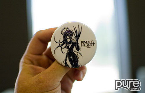 PacedHeart.com custom 2.25 Inch Round Buttons