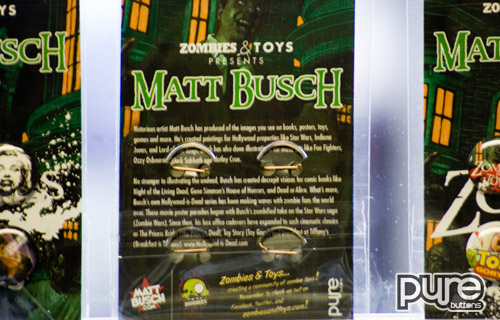 Zombies & Toys Matt Busch Button Packs