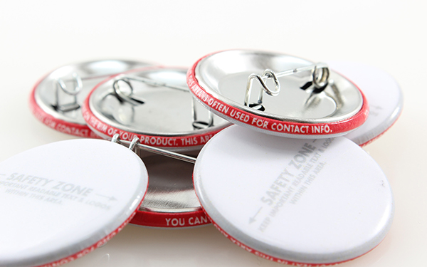 Custom Buttons Rim Text