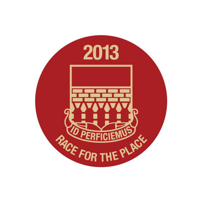 Race for the Place Charity Buttons