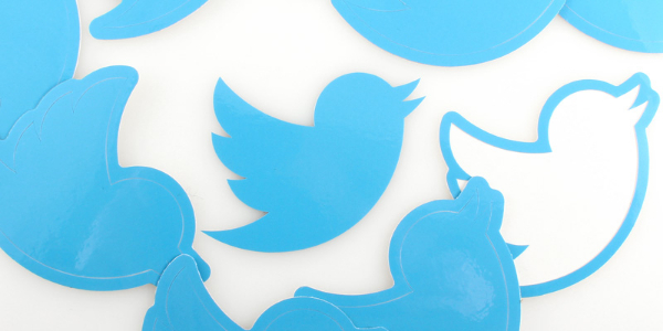 Twitter Logo Die Cut Stickers