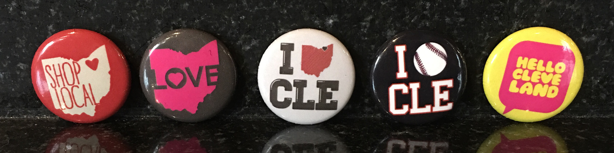 CLE Clothing 1 Inch Round Buttons