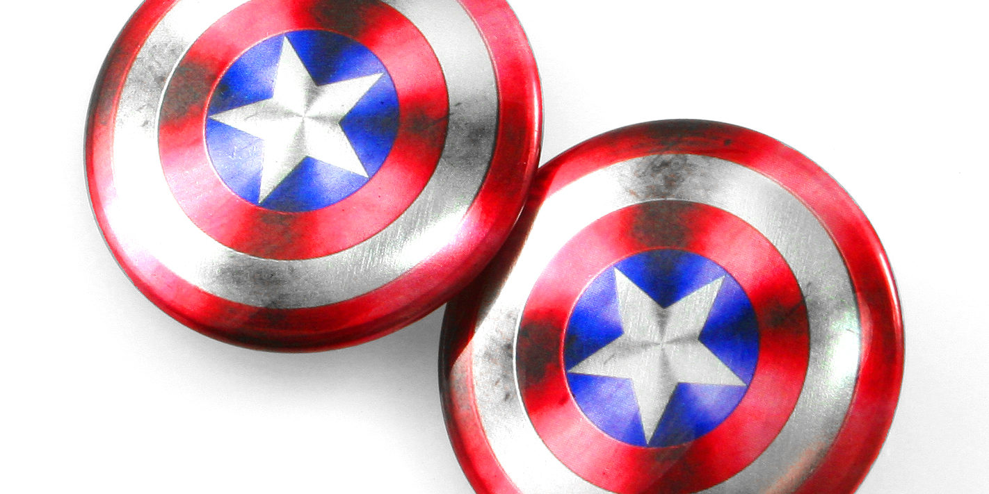 Captain America Buttons