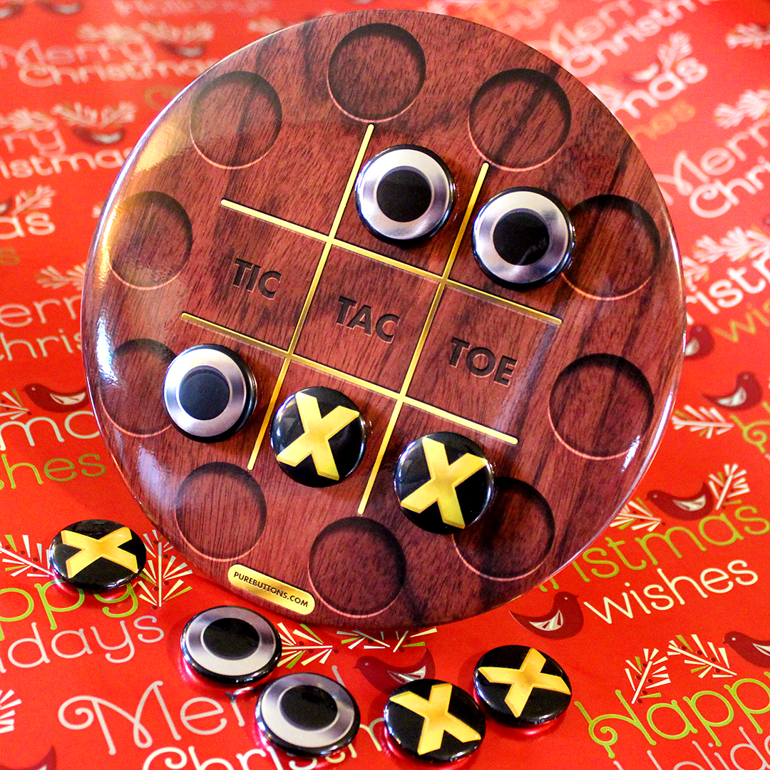 Magnetic Easel Tic-Tac-Toe Game
