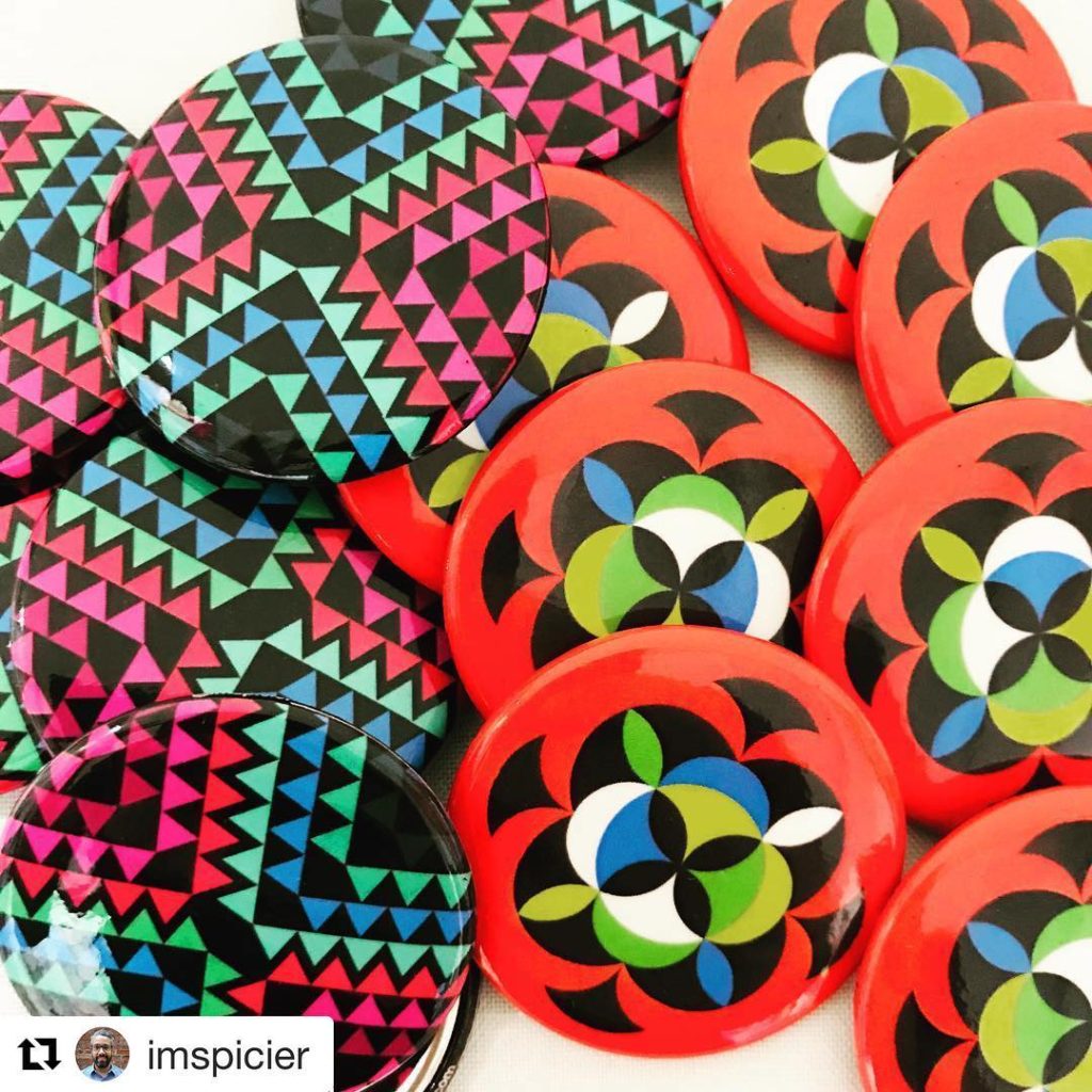 Quiltcon Attendee Buttons