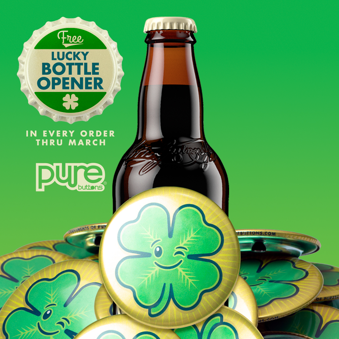 Free Lucky Bottle Opener