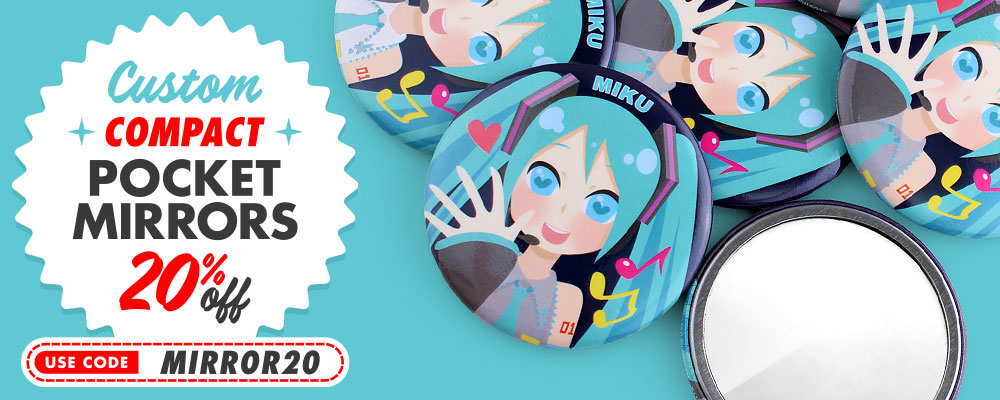 20% Off Compact Pocket Mirrors