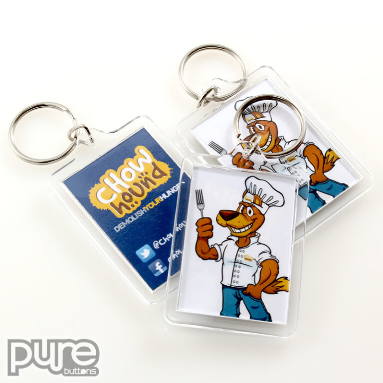 Chow Hound Custom Keychains