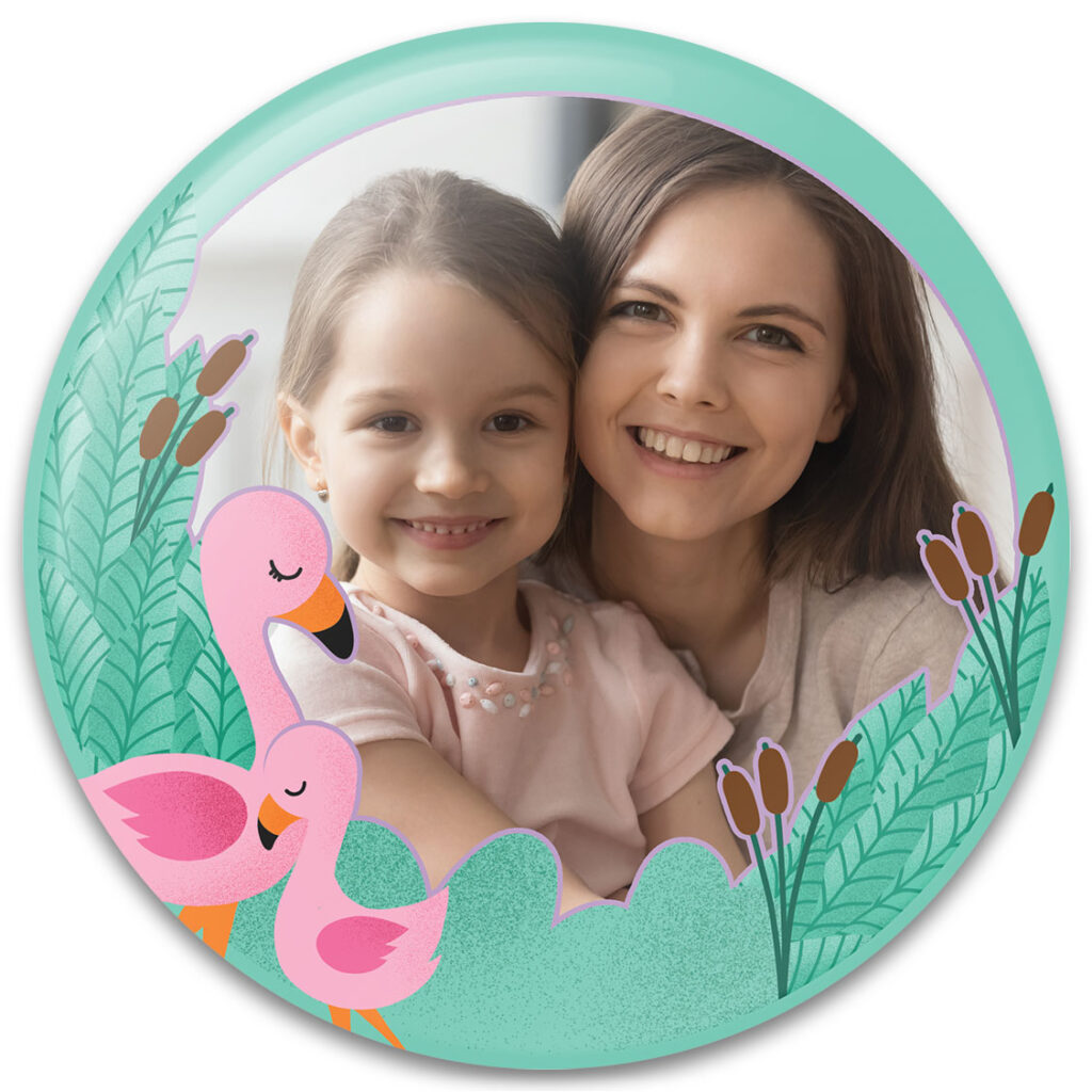 Flamingood Mom Mother's Day Photo Gift Template