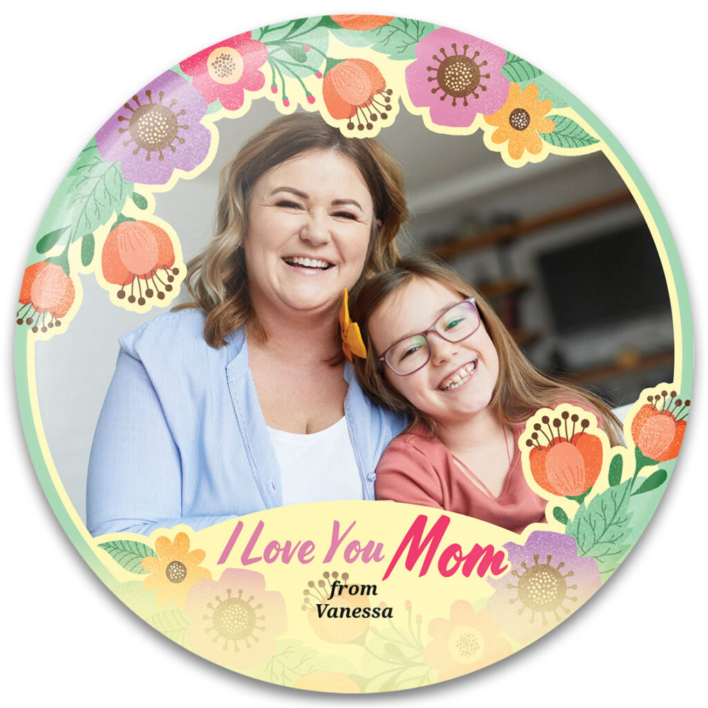 Mother's Day Flowers Photo Gift Template