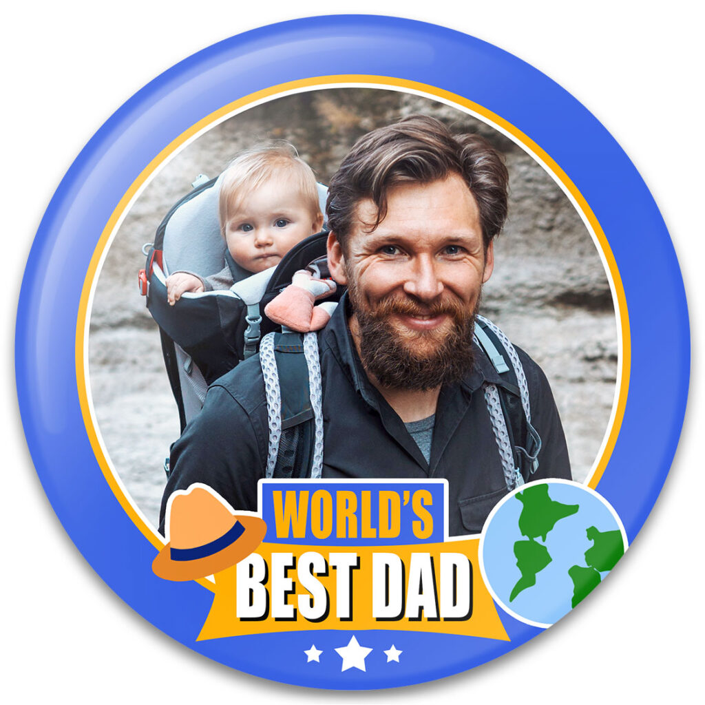 World's Best Dad Father's Day Photo Gift