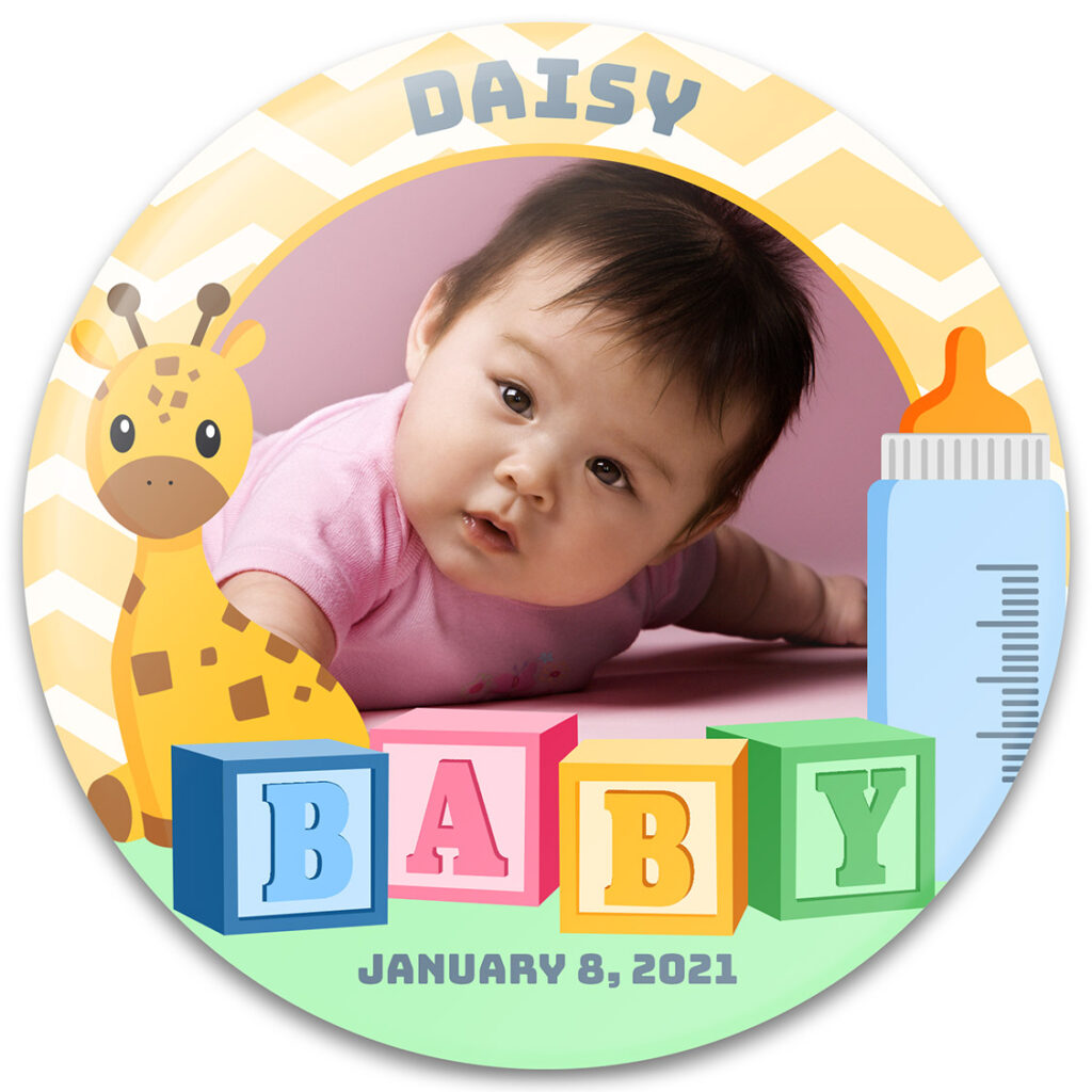 Baby Blocks Photo Frame Design