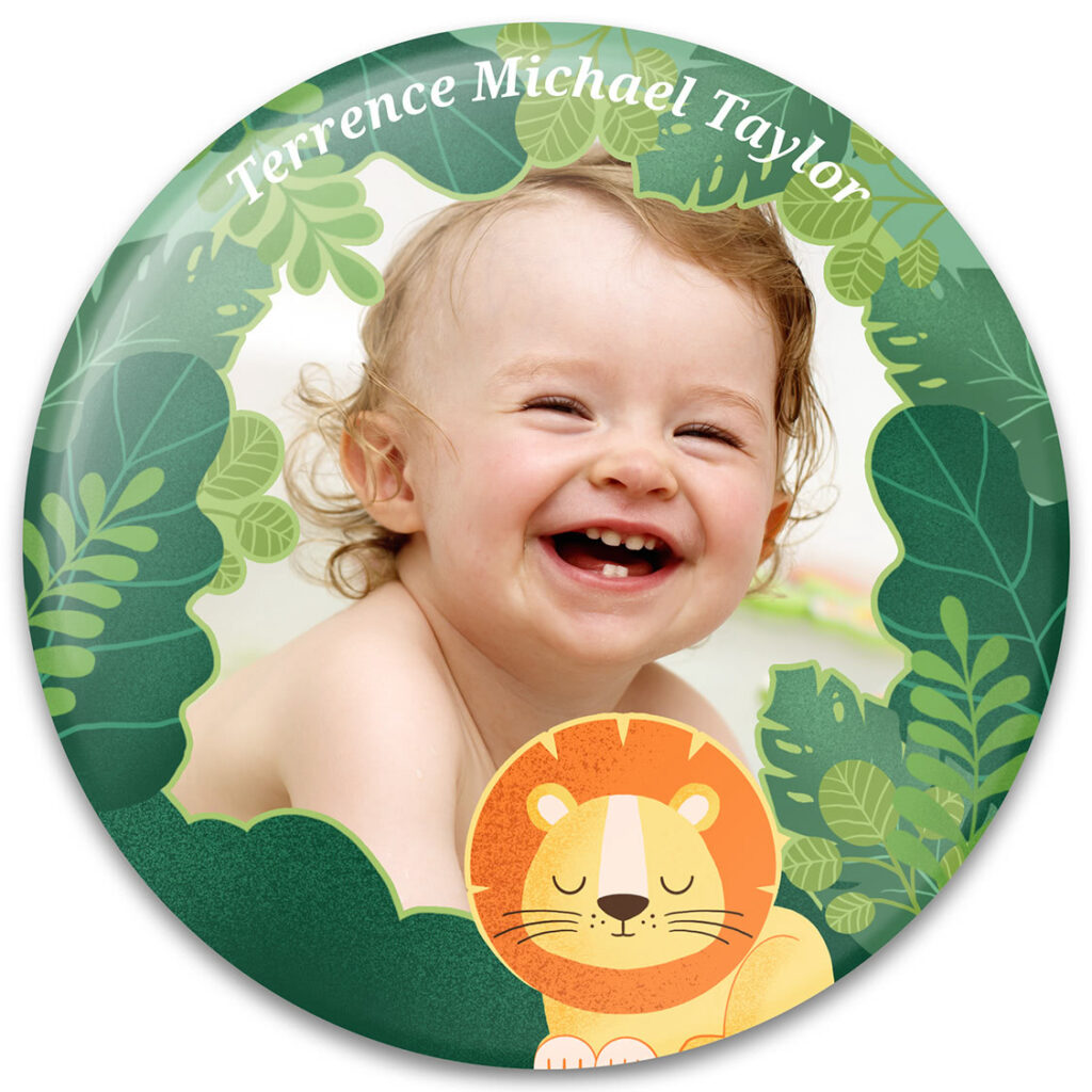 Baby Lion Photo Frame Design