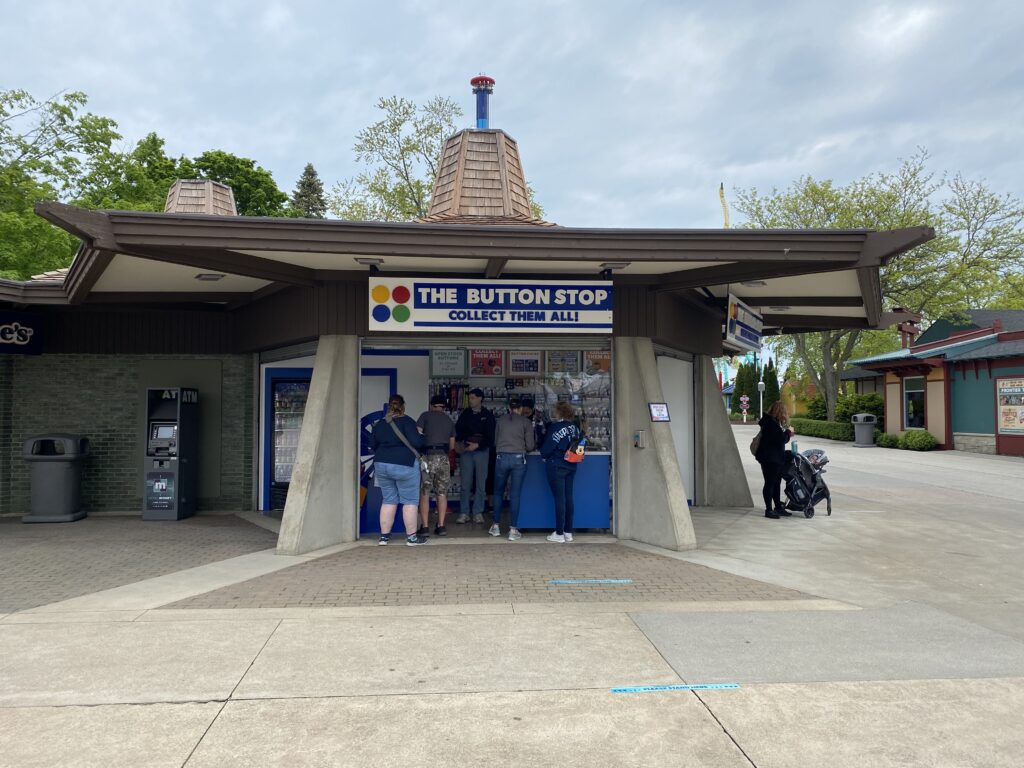 Cedar Point Button Stop