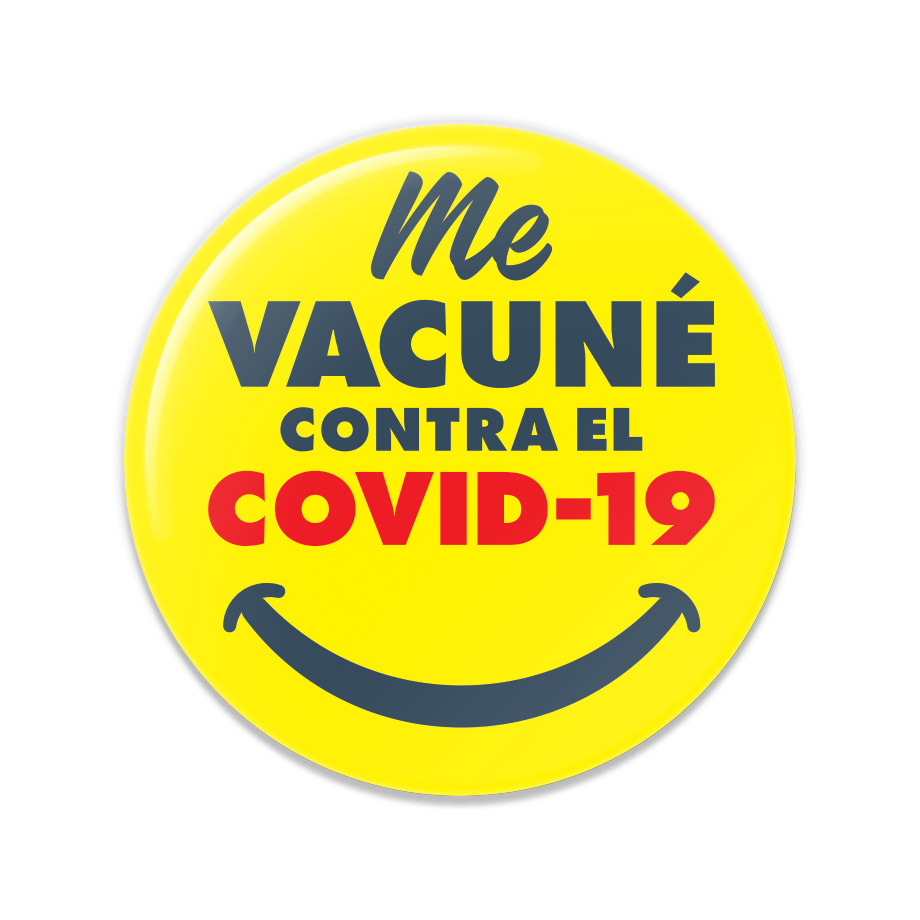 Me Vacuné Contra El COVID-19 Buttons