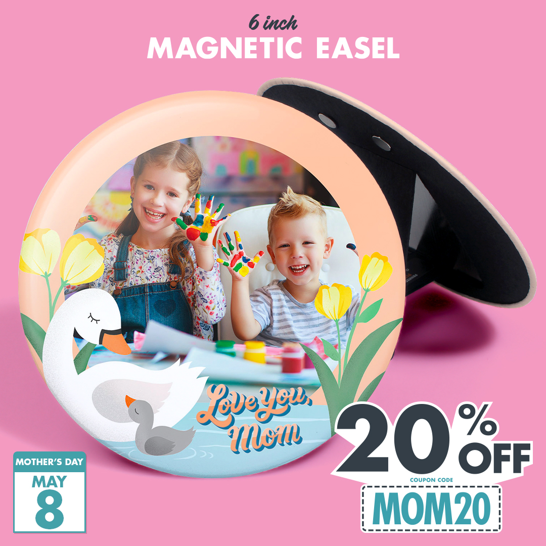 20% OFF Magnetic Easel Display with code MOM20