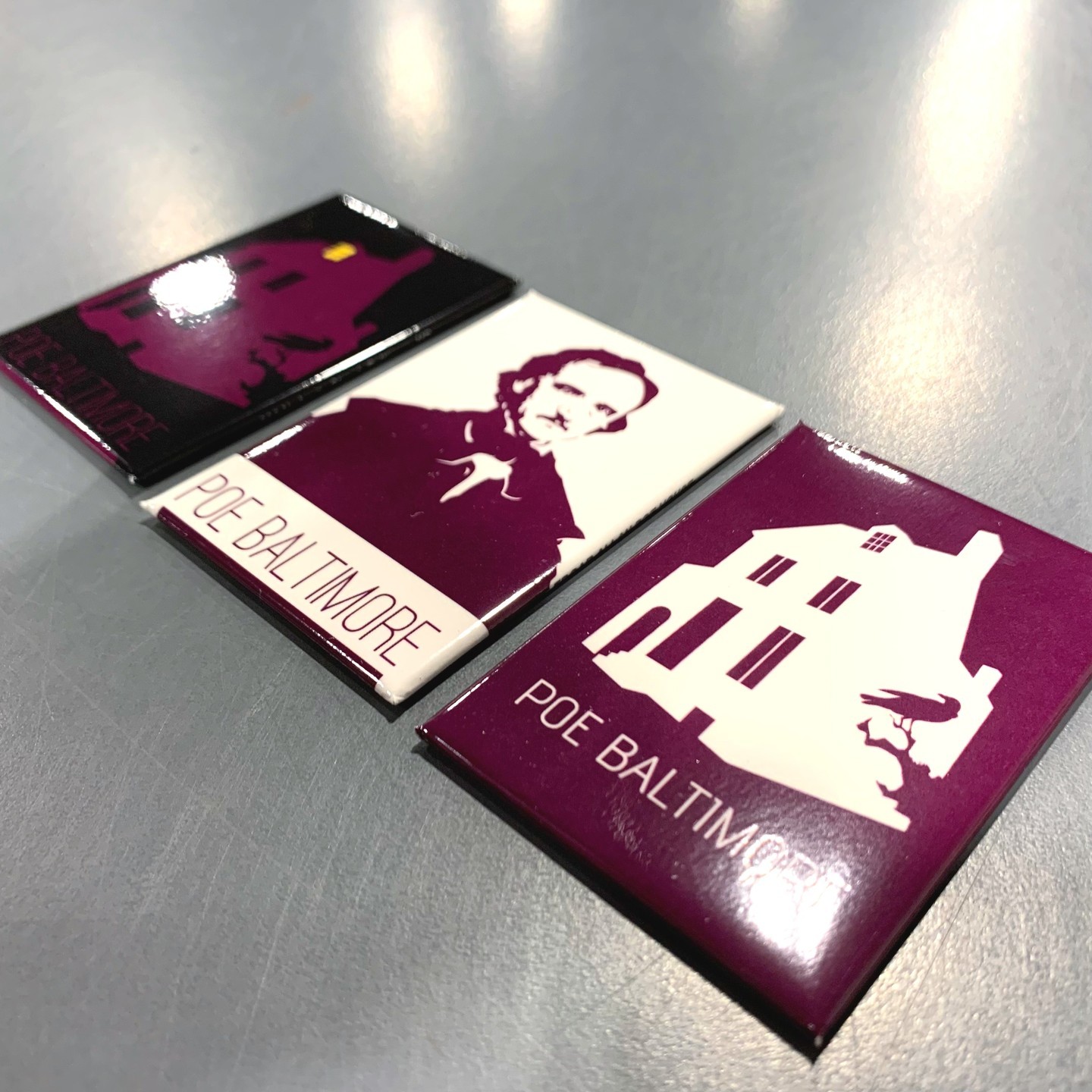 poe baltimore souvenir magnets