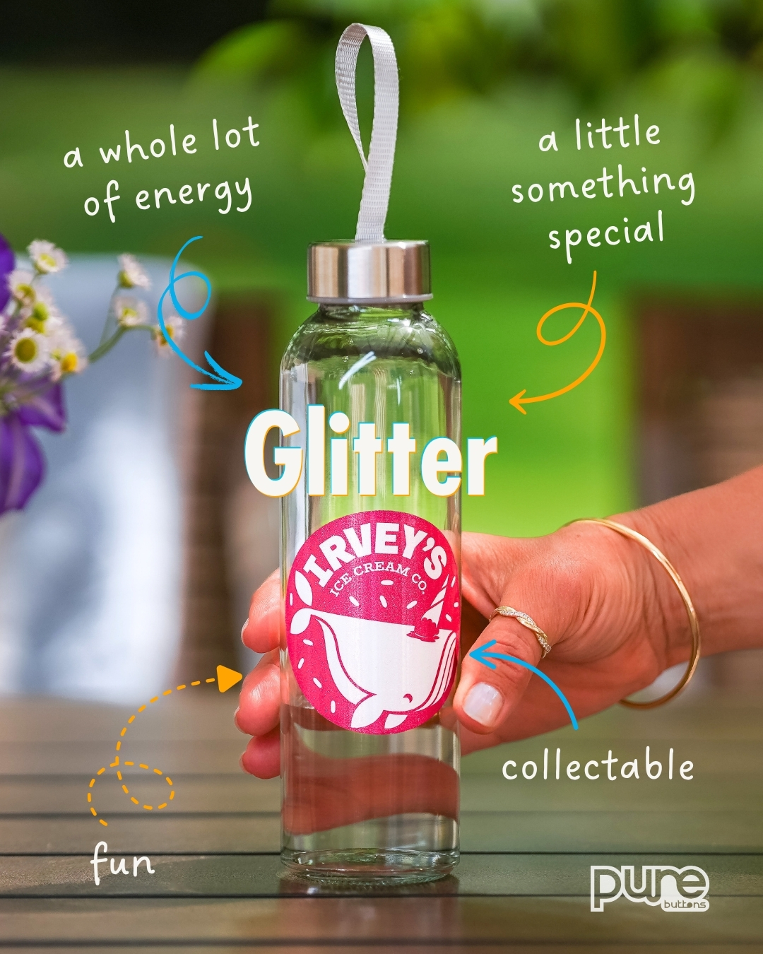 Glitter Stickers Infographic